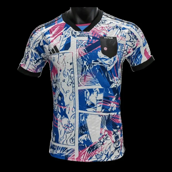 Japan X Dragon Ball Special Edition Soccer Jersey 2022 – Player Version – front view