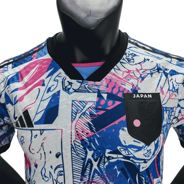 Japan X Dragon Ball Special Edition Soccer Jersey 2022 – Player Version – jersey details