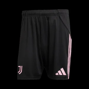 juventus-home-soccer-shorts-2025-26-fan-version-01 Juventus Home Soccer Shorts 2025/26 โ Fan Version โ front view