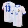 kante-13-france-away-soccer-jersey-euro-fan-version-01 KANTE #13 France Away Soccer Jersey Euro β Fan Version β front view