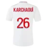 KARCHAOUI #26 Olympique Lyonnais Home Soccer Jersey 2021/22 – Fan Version – front view