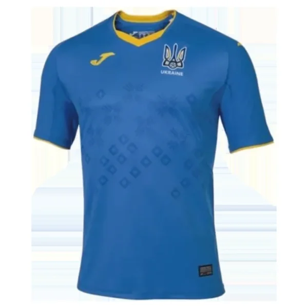 KHARATIN #14 Ukraine Away Soccer Jersey 2020 – Fan Version – back view