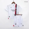 Kid’s AC Milan Away Soccer Kit – Jersey + Shorts 2023/24 – Fan Version – back view