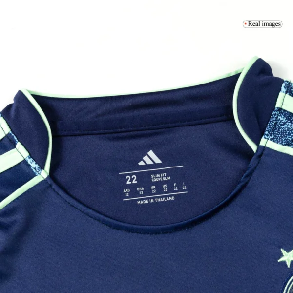 Kid’s Ajax Away Soccer Kit – Jersey + Shorts 2025/26 – Fan Version – jersey details