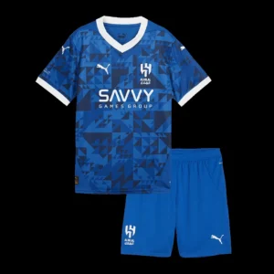 kid-s-al-hilal-sfc-home-soccer-kit-jersey-shorts-fan-version-01 Kid’s Al Hilal SFC Home Soccer Kit โ Jersey + Shorts โ Fan Version โ front view