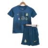 Kid’s Al Nassr Away Soccer Kit – Jersey + Shorts 2023/24 – Fan Version – front view