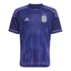 Kid’s Argentina 3 Stars Away Soccer Jersey Kit(Jersey+Shorts+Socks) 2022 – Fan Version – jersey details