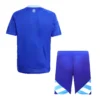 Kid’s Argentina Away Soccer Kit – Jersey + Shorts – Fan Version – jersey details