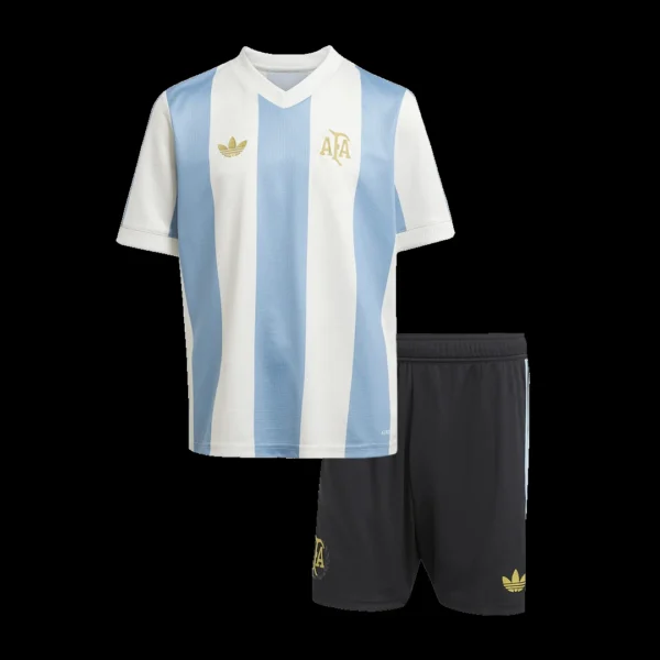 kid-s-argentina-soccer-kit-jersey-shorts-50th-anniversary-fan-version-505029-01 Kid’s Argentina Soccer Kit β Jersey + Shorts – 50th Anniversary β Fan Version β front view