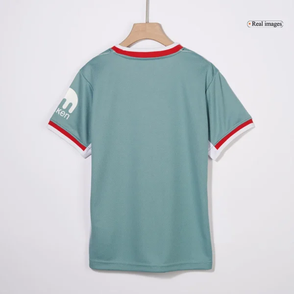 Kid’s Atletico Madrid Away Soccer Jersey Kit(Jersey+Shorts+Socks) – Fan Version – jersey details