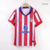 Kid’s Atletico Madrid Home Soccer Jersey Kit(Jersey+Shorts+Socks) – Fan Version – back view