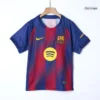 Kid’s Barcelona Home Soccer Jersey Kit(Jersey+Shorts+Socks) 2025/26 – Fan Version – jersey details