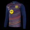 Kid’s Barcelona Zipper Sweatshirt Kit(Top+Pants) 2025/26 – Fan Version – jersey details