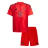 Kid’s Bayern Munich Home Soccer Kit – Jersey + Shorts – Fan Version – back view