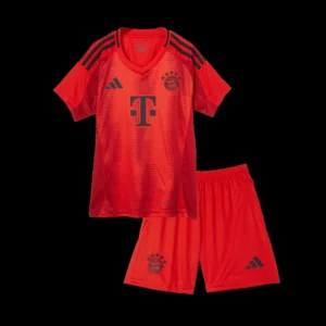 kid-s-bayern-munich-home-soccer-kit-jersey-shorts-fan-version-641018-03 Kid’s Bayern Munich Home Soccer Kit โ Jersey + Shorts โ Fan Version โ front view