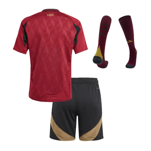 Kid’s Belgium Home Soccer Jersey Kit(Jersey+Shorts+Socks) Euro – Fan Version – jersey details
