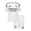 Kid’s BELLINGHAM #5 Real Madrid Home Soccer Kit – Jersey + Shorts – Fan Version – jersey details