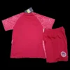 Kid’s Canada Home Soccer Kit – Jersey + Shorts 2022 – Fan Version – back view