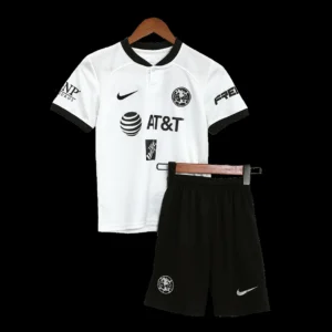 Kid’s Club America Third Away Soccer Kit – Jersey + Shorts 2022/23 – Fan Version – front view