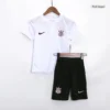 Kid’s Corinthians Home Soccer Kit – Jersey + Shorts 2023/24 – Fan Version – back view