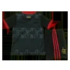 Kid’s CR Flamengo Third Away Soccer Kit – Jersey + Shorts 2021/22 – Fan Version – back view
