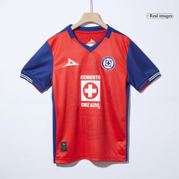 kid-s-cruz-azul-third-away-soccer-kit-jersey-shorts-fan-version-02 Kid’s Cruz Azul Third Away Soccer Kit β Jersey + Shorts β Fan Version β back view