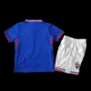 Kid’s France Home Soccer Jersey Kit(Jersey+Shorts+Socks) Euro – Fan Version – badge and fabric details
