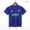 Kid’s Glasgow Rangers Home Soccer Kit – Jersey + Shorts 2023/24 – Fan Version – jersey details