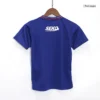 Kid’s Glasgow Rangers Home Soccer Kit – Jersey + Shorts 2023/24 – Fan Version – badge and fabric details