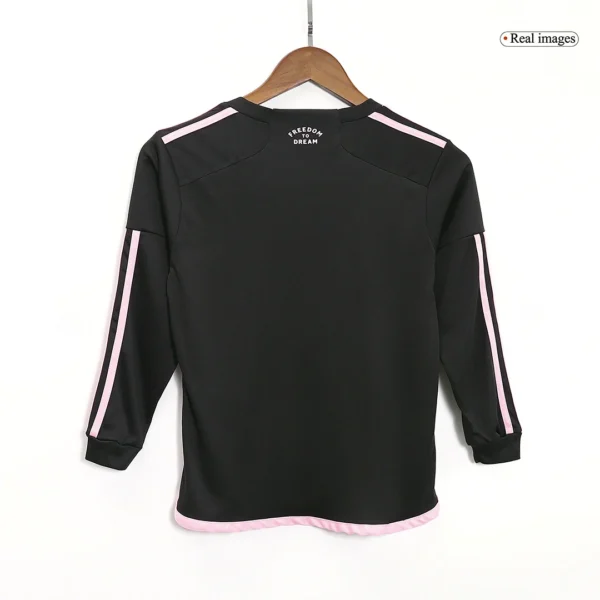 kid-s-inter-miami-cf-away-long-sleeve-soccer-kit-jersey-shorts-2023-24-fan-version-409566-03 Kid’s Inter Miami CF Away Long Sleeve Soccer Kit β Jersey + Shorts 2023/24 β Fan Version β jersey details