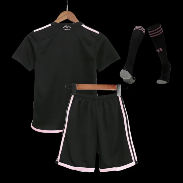 kid-s-inter-miami-cf-away-soccer-jersey-kit-jersey-shorts-socks-2023-24-fan-version-342803-02 Kid’s Inter Miami CF Away Soccer Jersey Kit(Jersey+Shorts+Socks) 2023/24 β Fan Version β back view