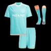 Kid’s Inter Miami CF Third Away Soccer Jersey Kit(Jersey+Shorts+Socks) – Fan Version – front view