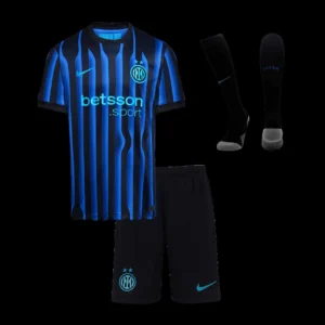 kid-s-inter-milan-home-soccer-jersey-kit-jersey-shorts-socks-2025-26-fan-version-01 Kid’s Inter Milan Home Soccer Jersey Kit(Jersey+Shorts+Socks) 2025/26 โ Fan Version โ front view