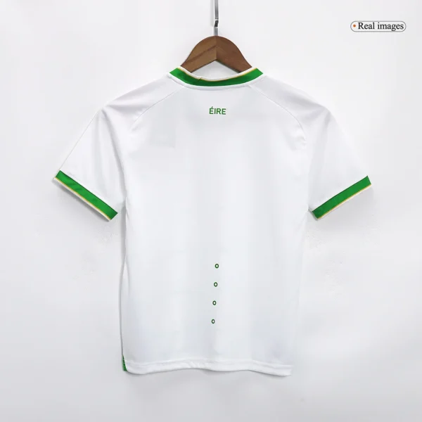 Kid’s Ireland Away Soccer Kit – Jersey + Shorts 2023 – Fan Version – jersey details