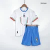 Kid’s Italy Away Soccer Kit – Jersey + Shorts 2022 – Fan Version – jersey details