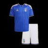 Kid’s Italy Home Soccer Kit – Jersey + Shorts 2025/26 – Fan Version – front view