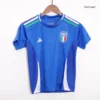 kid-s-italy-home-soccer-kit-jersey-shorts-euro-fan-version-447262-04 Kid’s Italy Home Soccer Kit β Jersey + Shorts Euro β Fan Version β badge and fabric details