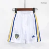 Kid’s Leeds United Home Soccer Kit – Jersey + Shorts 2023/24 – Fan Version – badge and fabric details