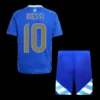 Kid’s Lionel Messi #10 Argentina Away Soccer Kit – Jersey + Shorts – Fan Version – back view