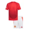 Kid’s Manchester United Home Soccer Kit – Jersey + Shorts – Fan Version – jersey details