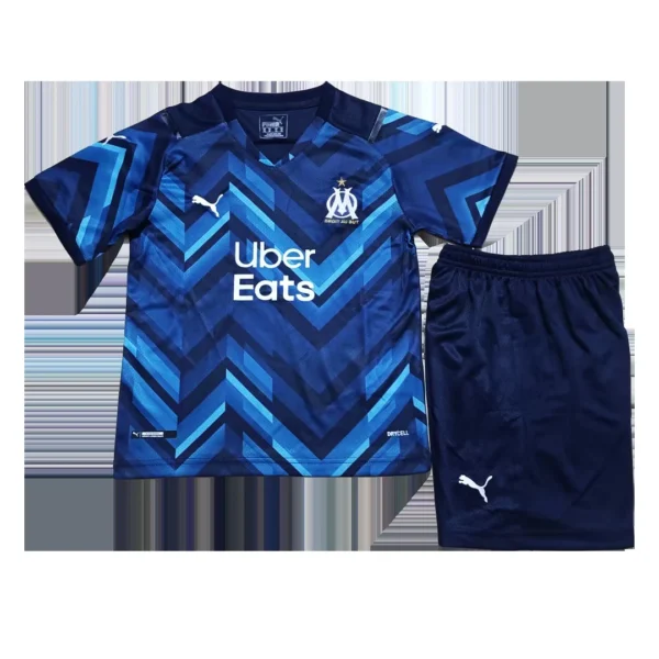 kid-s-marseille-away-soccer-kit-jersey-shorts-2021-22-fan-version-144796-01 Kid’s Marseille Away Soccer Kit β Jersey + Shorts 2021/22 β Fan Version β front view