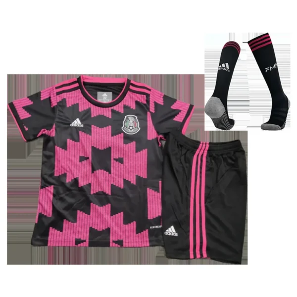 kid-s-mexico-home-soccer-jersey-kit-jersey-shorts-socks-2020-21-fan-version-101674-01 Kid’s Mexico Home Soccer Jersey Kit(Jersey+Shorts+Socks) 2020/21 β Fan Version β front view