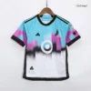 Kid’s Minnesota United FC Away Soccer Kit – Jersey + Shorts 2023 – Fan Version – badge and fabric details