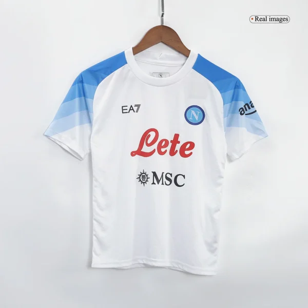 Kid’s Napoli Away Soccer Jersey Kit(Jersey+Shorts+Socks) 2022/23 – Fan Version – jersey details