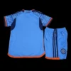 Kid’s New York City Home Soccer Kit – Jersey + Shorts 2023 – Fan Version – back view
