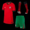 kid-s-portugal-home-soccer-jersey-kit-jersey-shorts-socks-euro-fan-version-01 Kid’s Portugal Home Soccer Jersey Kit(Jersey+Shorts+Socks) Euro β Fan Version β front view