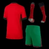 kid-s-portugal-home-soccer-jersey-kit-jersey-shorts-socks-euro-fan-version-02 Kid’s Portugal Home Soccer Jersey Kit(Jersey+Shorts+Socks) Euro β Fan Version β back view