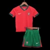 kid-s-portugal-home-soccer-jersey-kit-jersey-shorts-socks-euro-fan-version-03 Kid’s Portugal Home Soccer Jersey Kit(Jersey+Shorts+Socks) Euro β Fan Version β jersey details
