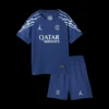 Kid’s PSG Fourth Away Soccer Kit – Jersey + Shorts – Fan Version – jersey details