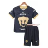 Kid’s Pumas UNAM Away Soccer Kit – Jersey + Shorts 2023/24 – Fan Version – front view